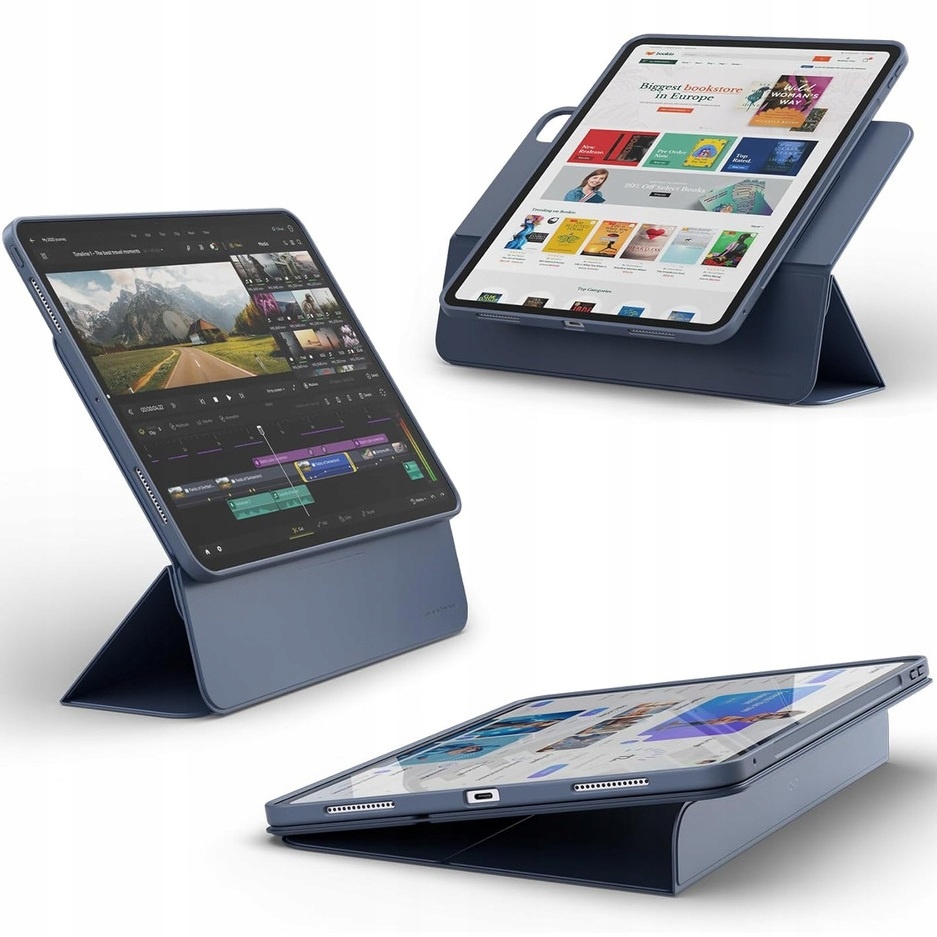 Pouzdro Dexnor Pro Ipad Pro 13" 7 Gen M4 2024, Pouzdro S Podstavcem, Pouzdro