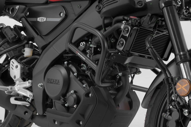 Ochranný rám/padací rám Sw-motech Yamaha MT-125 (20-) XSR125 (21-) Čierny