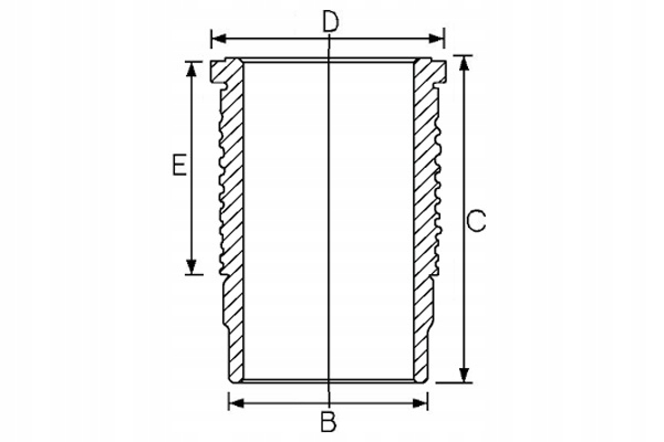TULEJA CYLINDRA MAN LION´S STAR TGA NEOPLAN SKYLINER R Producent części Goetze