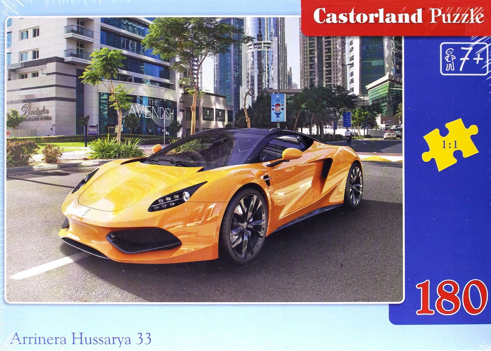 

Castorland 180 El. Arrinera Hussarya 33 (puzzle)