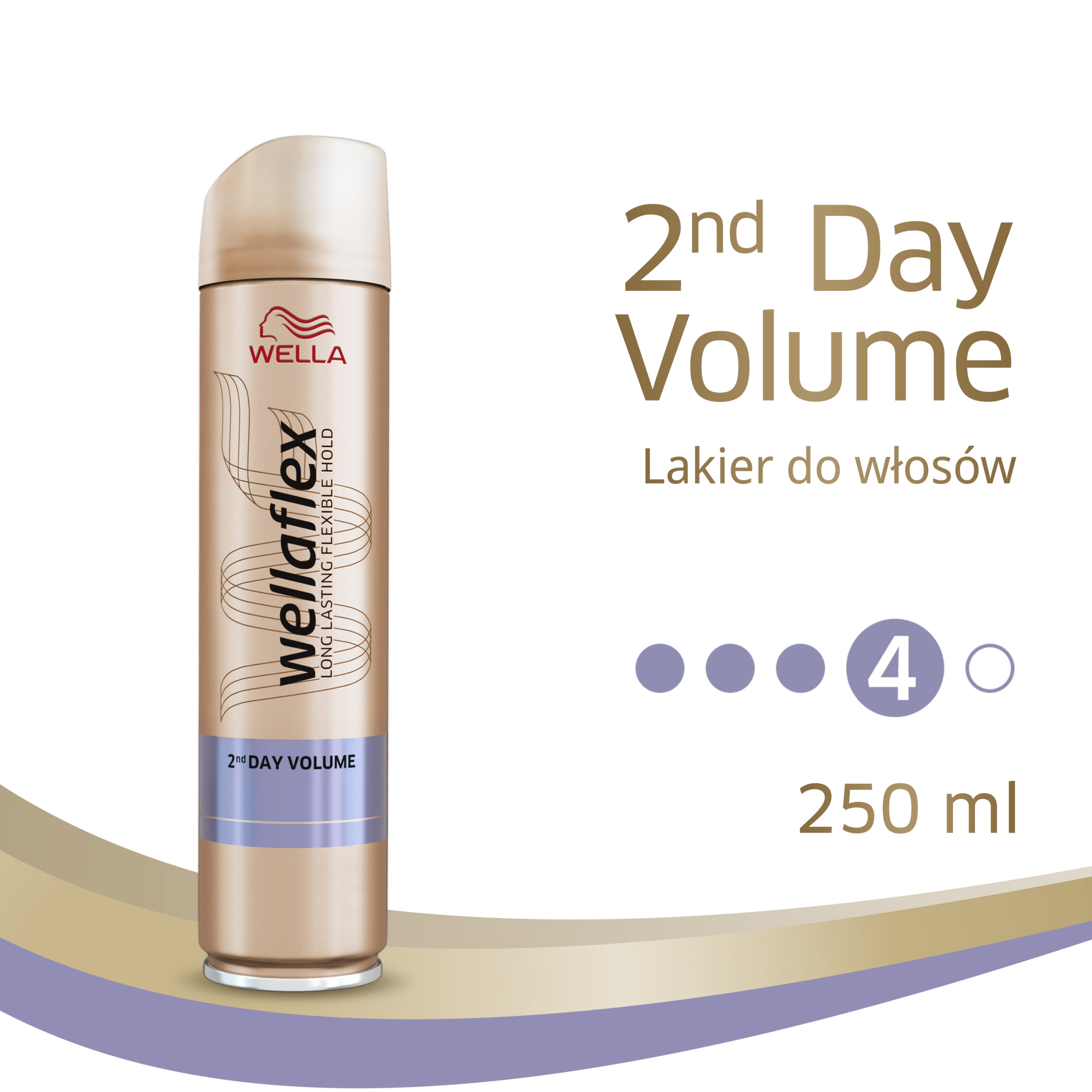 Wellaflex 2 Day Volume Extra Lakier Włosów 250ml Marka Wella