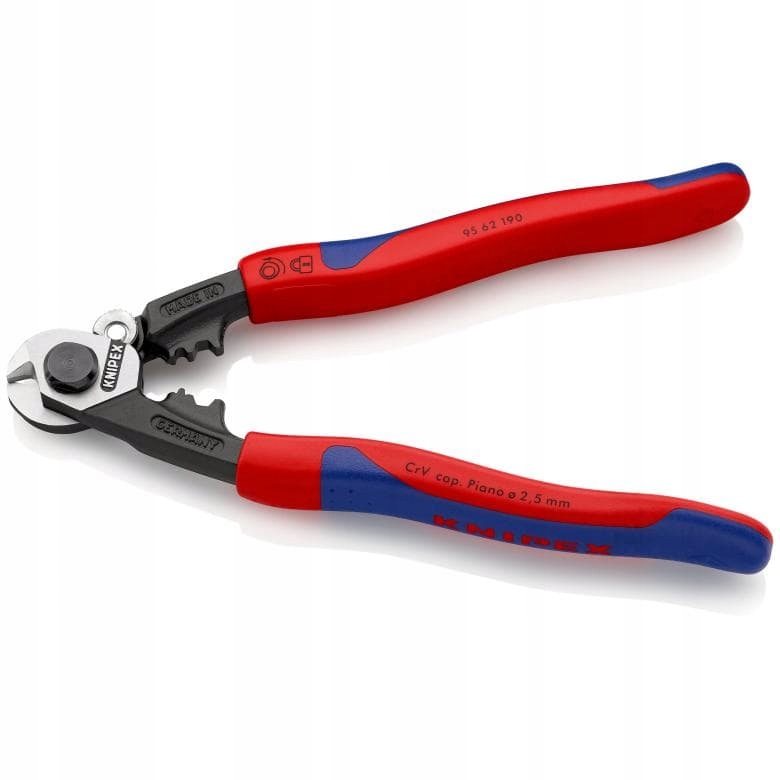 

Nożyce Do Lin Stalowych 190MM. 95 62 190 Knipex