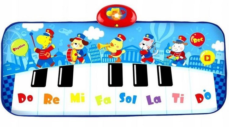 MUZYCZNA MATA DO TAŃCA INTERAKTYWNA - SKACZ I GRAJ Wiek dziecka 18 m +