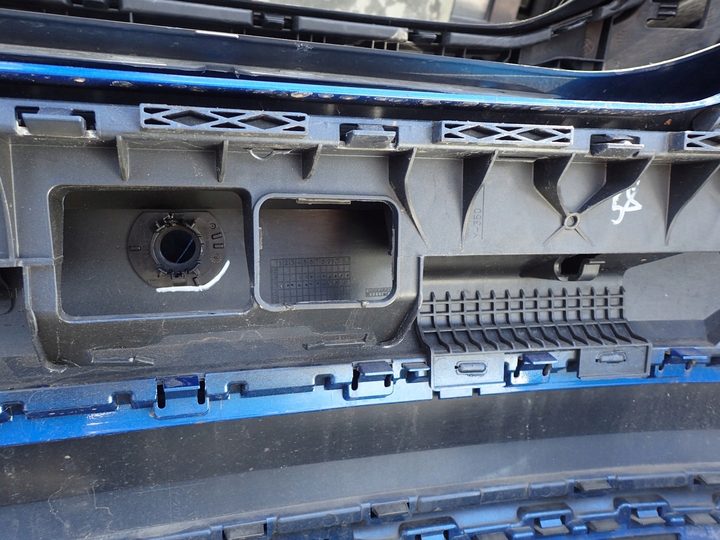 bumper rear part rear AUDI Q2 81A 2016