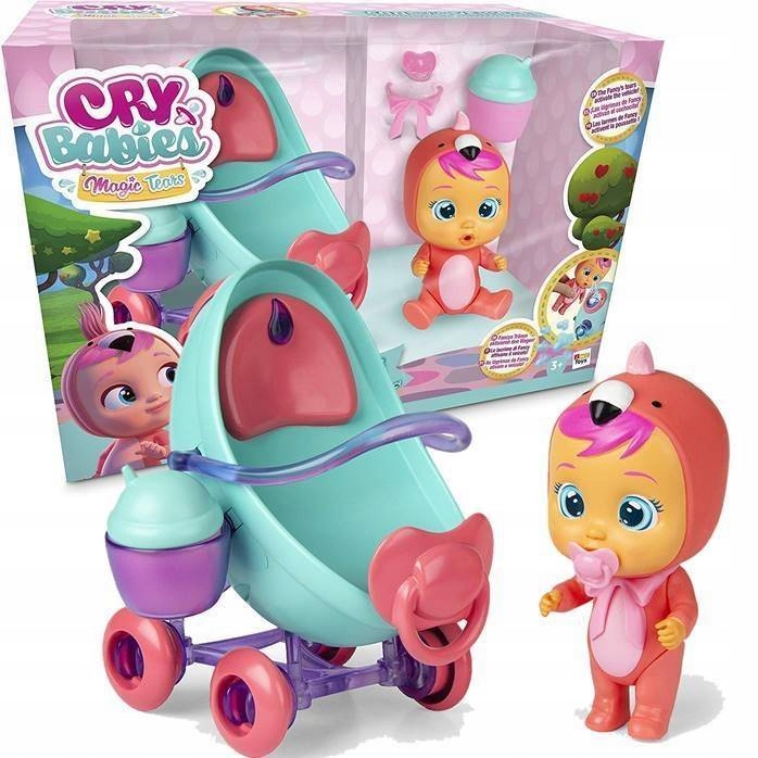 CRY BABIES WÓZEK FANCY LALKA PŁACZĄCY BOBAS MAGIC EAN (GTIN) 8421134097957