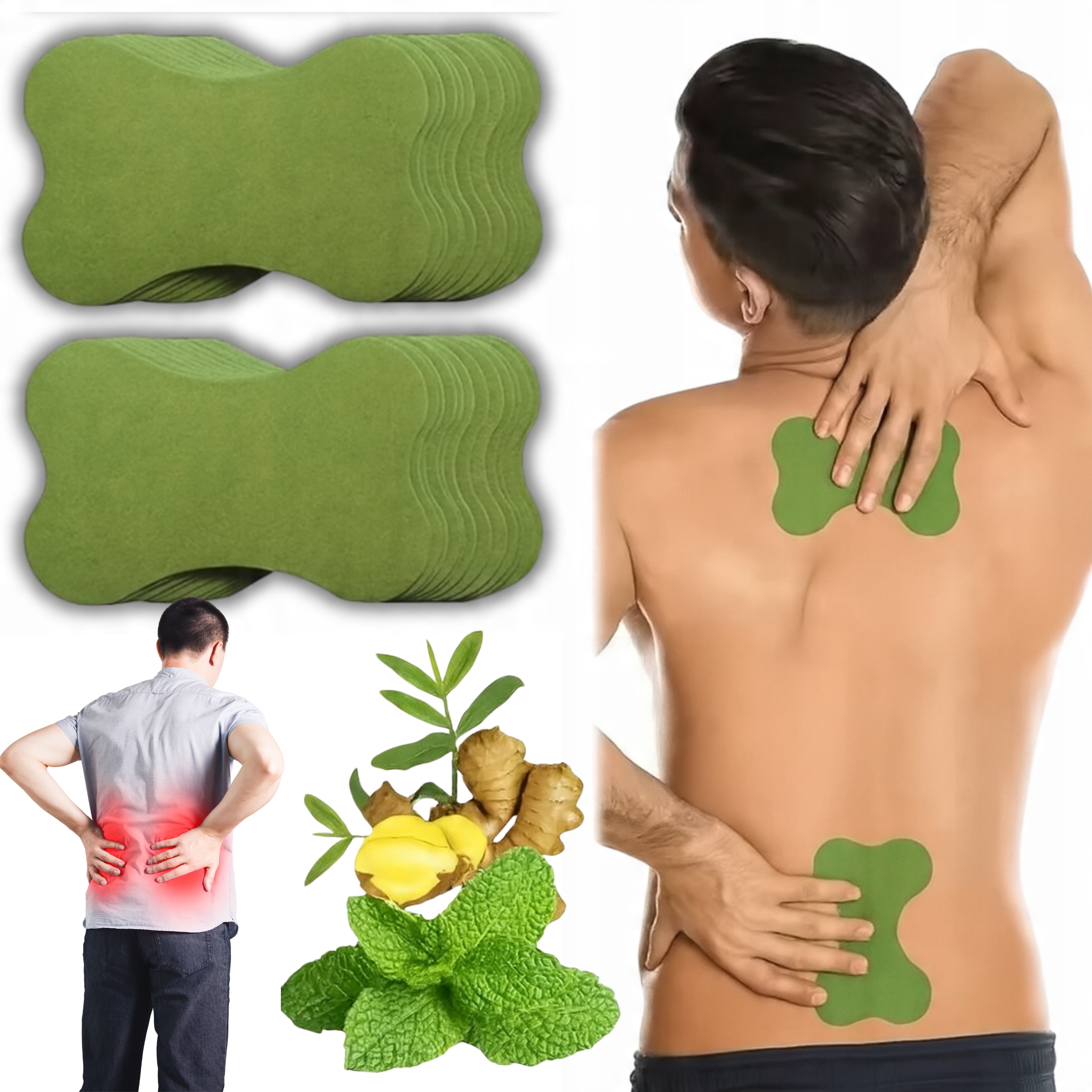 Silne Plastry Przeciwbólowe Na Kręgosłup Lędźwiowy Kolana Biodro Barki 72