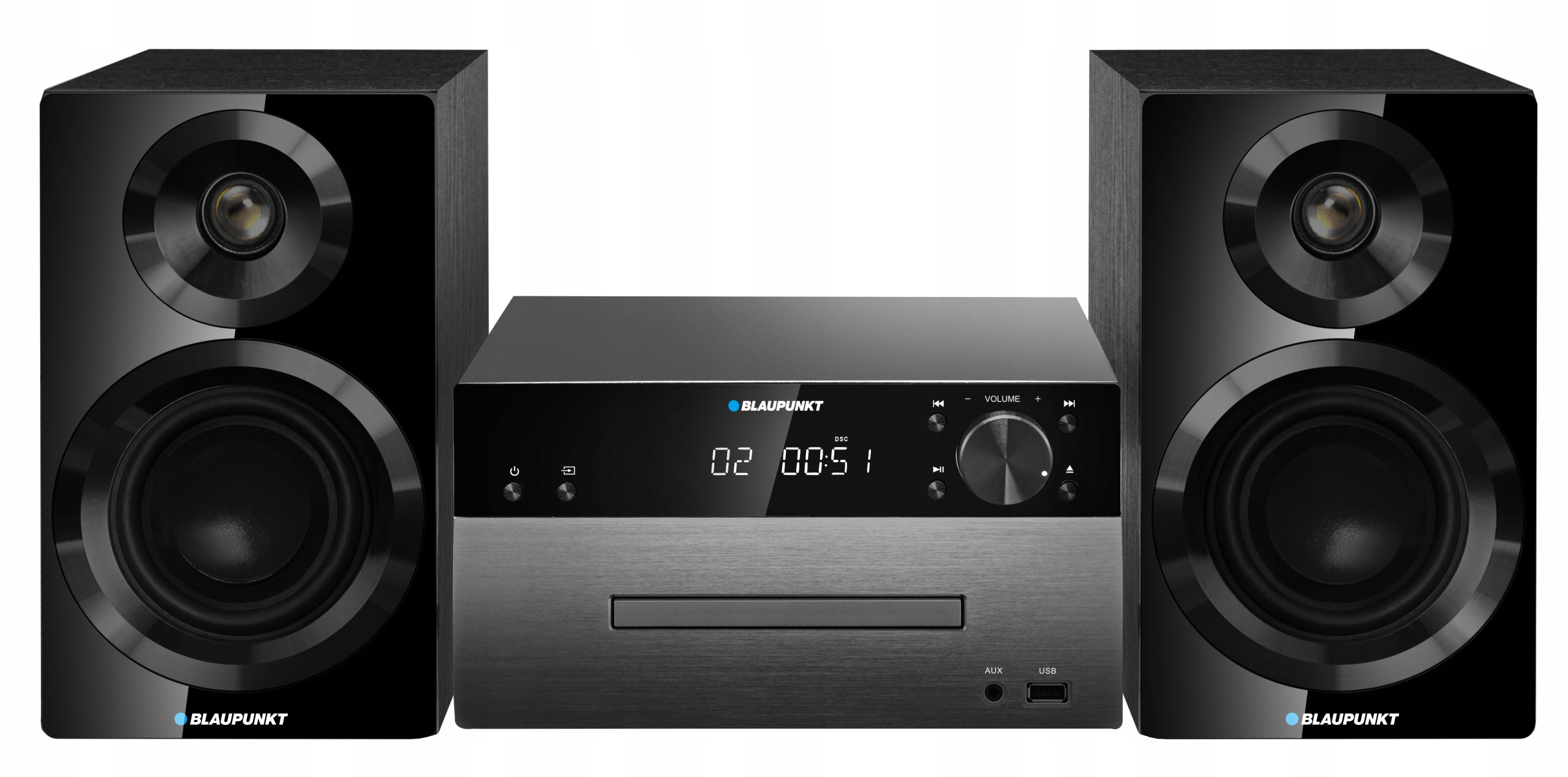 

Mini Wieża Blaupunkt MS50BT Bluetooth CD Usb 360W