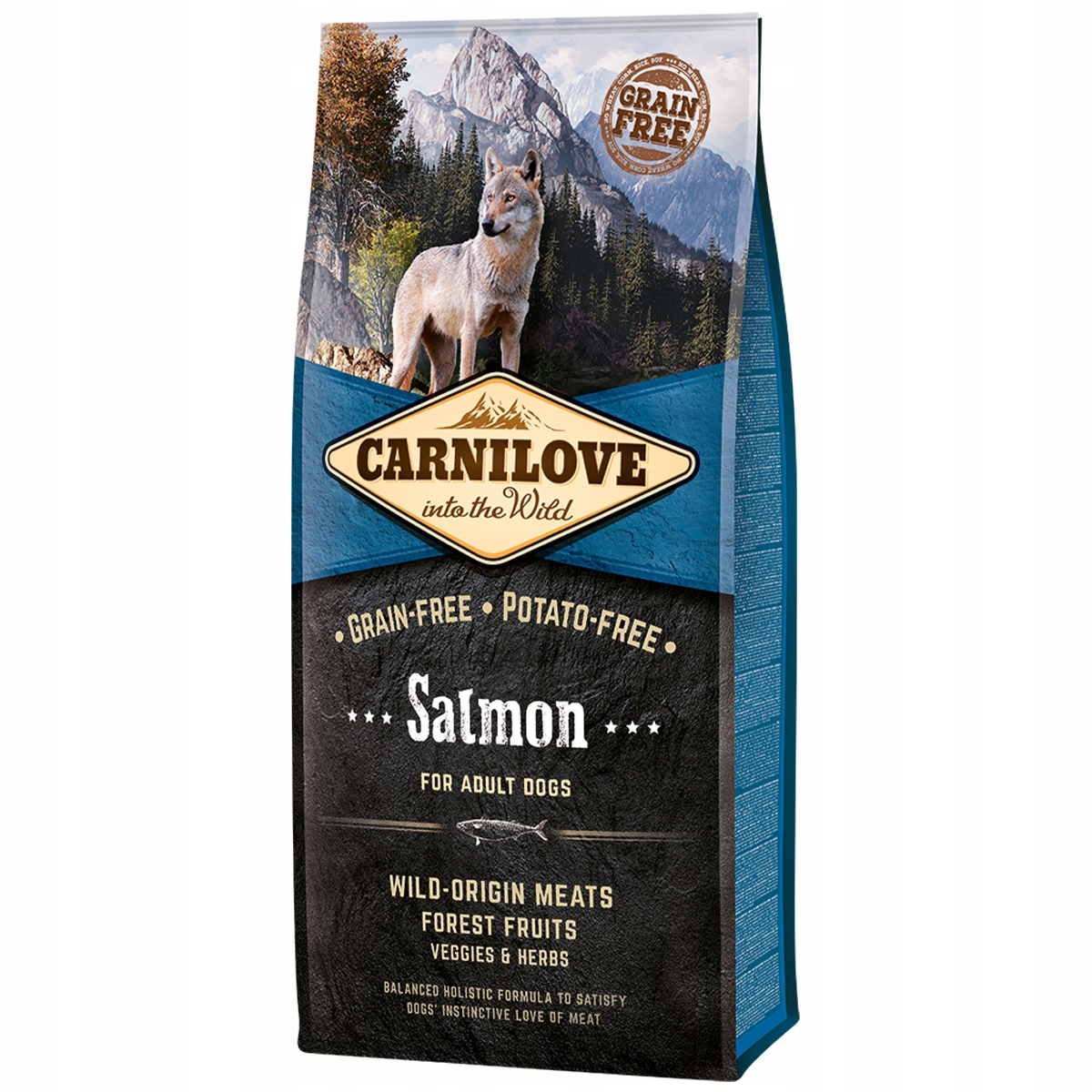 Levně Suché krmivo pro Carnilove Adult Salmon, losos 12 kg