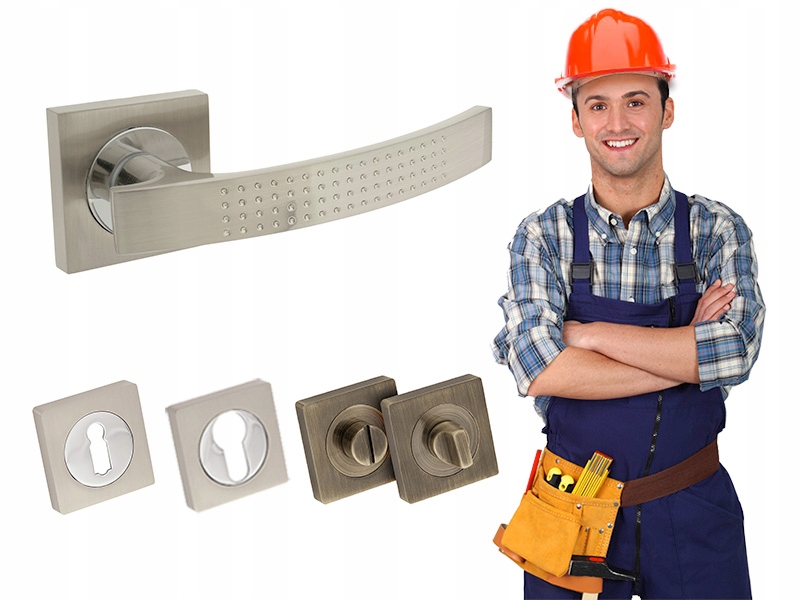 

Alubrass Klamka drzwiowa model Astro