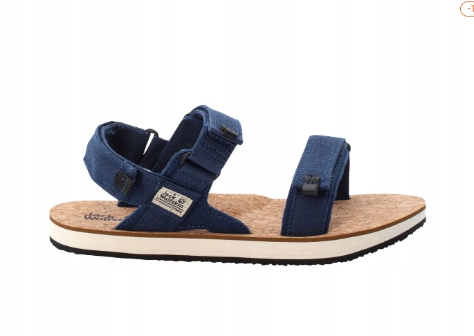Jack Wolfskin Pánské sandály Ecostride 2 Sandal W modré cork vel. 45,5
