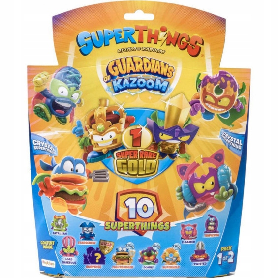 

Superthings Guardians of Kazoom seria 9 10 Figurki