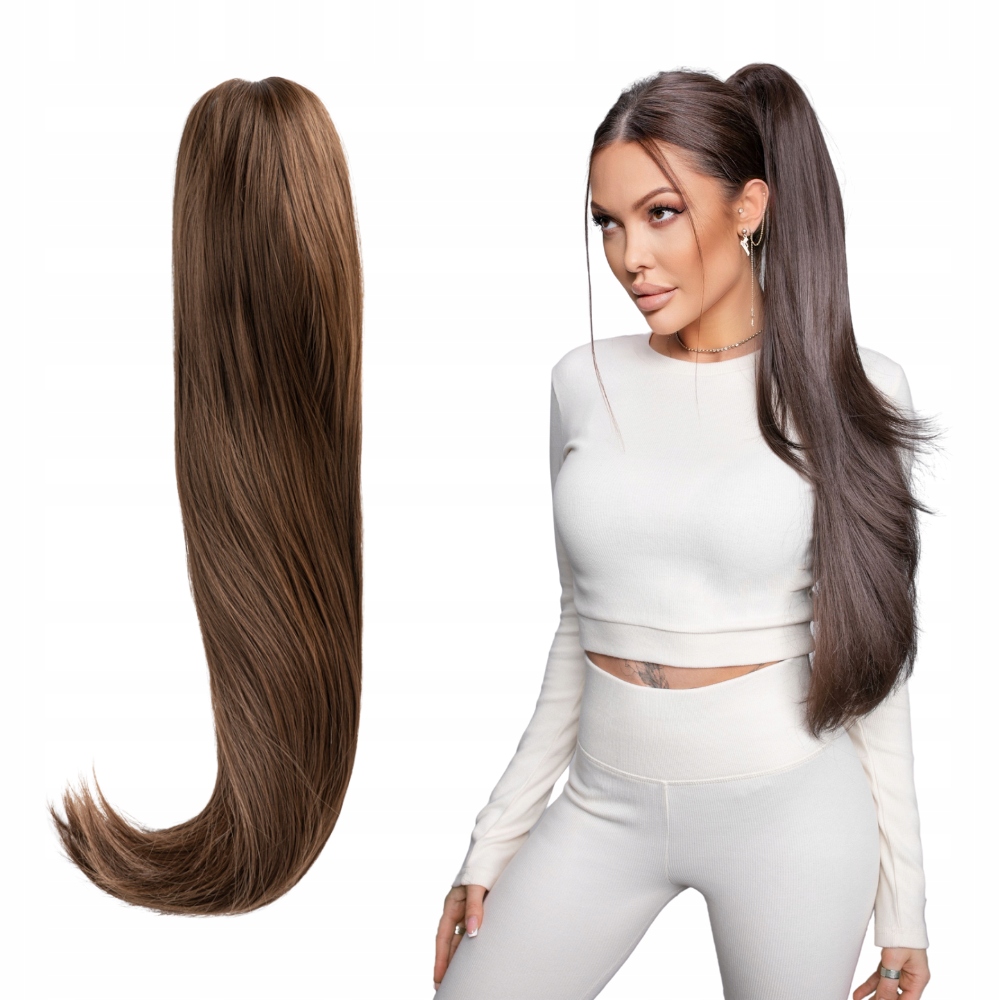 Koník na klipu 70 cm spona Hustá #8 středně hnědá