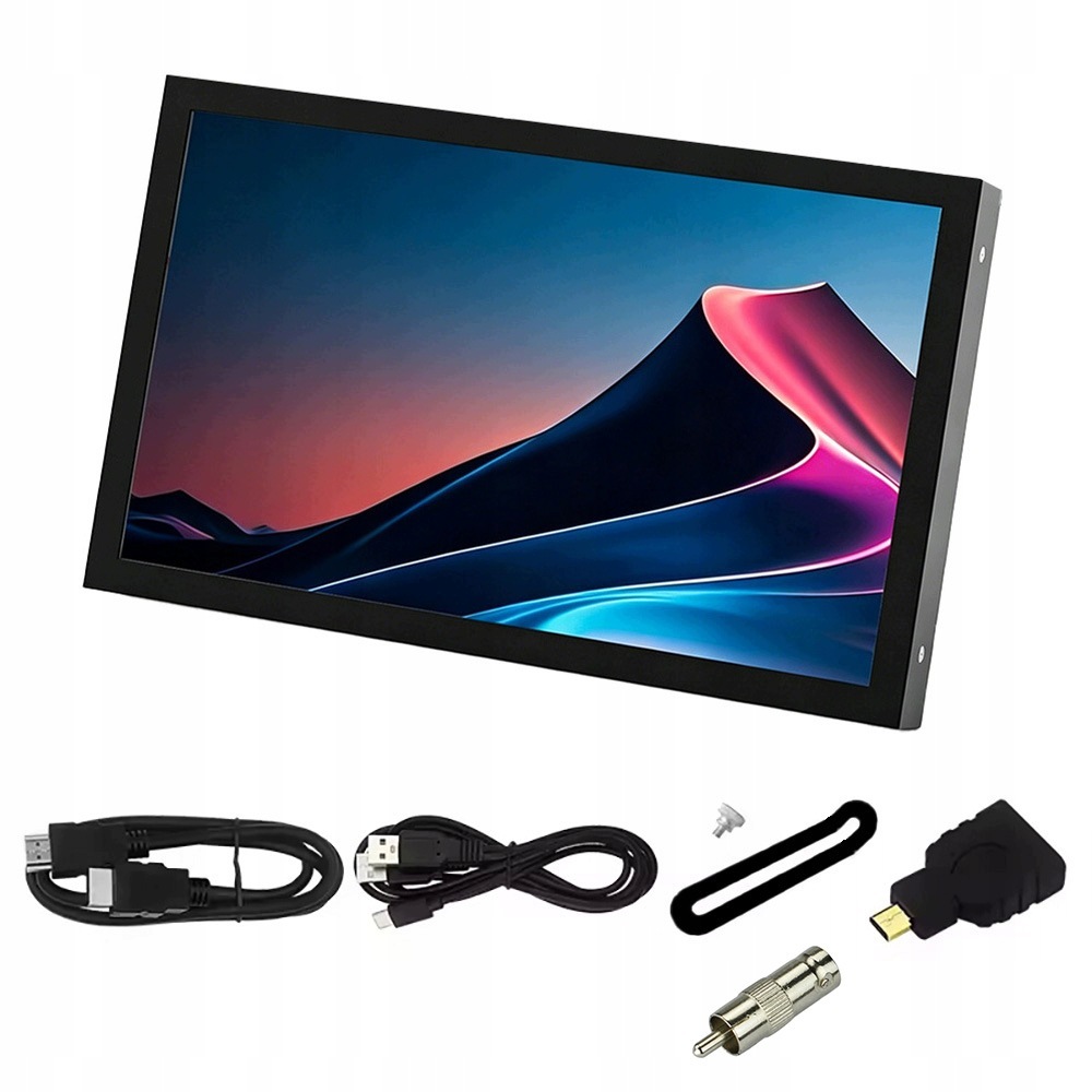 Multifunkční LCD monitor 7" 1024 x 600px Hdmi, Av/bnc, Vga