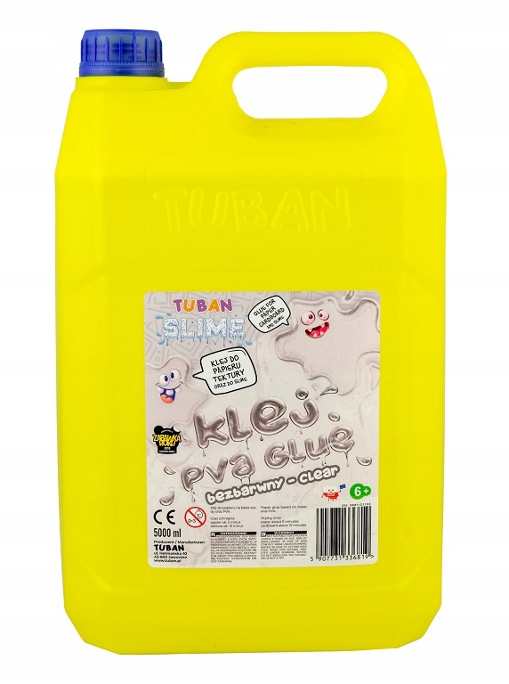 

Tuban Klej Pva Slime 5 Litrów Gluty 5000ml