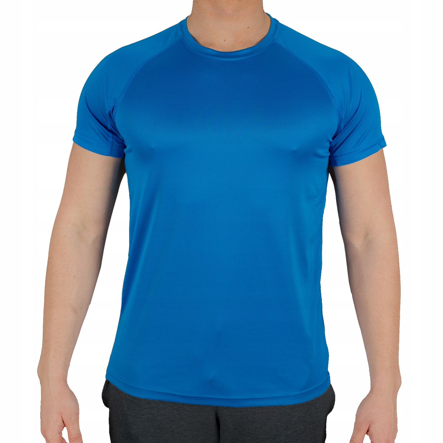 KOSZULKA DO BIEGANIA TERMOAKTYWNA Koszulki fitnes Rękaw krótki rękaw