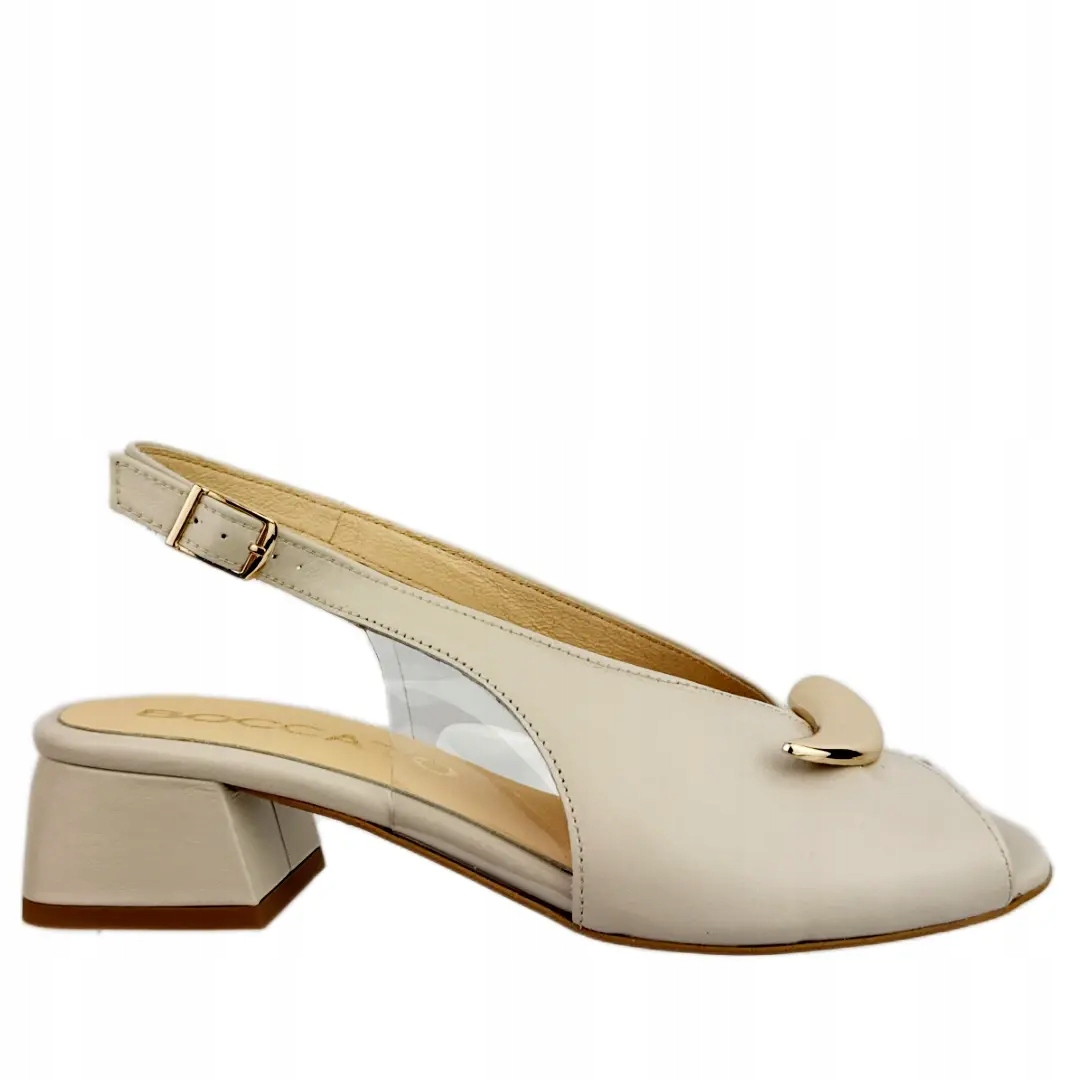 Dámské sandály Boccato 1450/J35/X17 010 ecru 39, Ecri