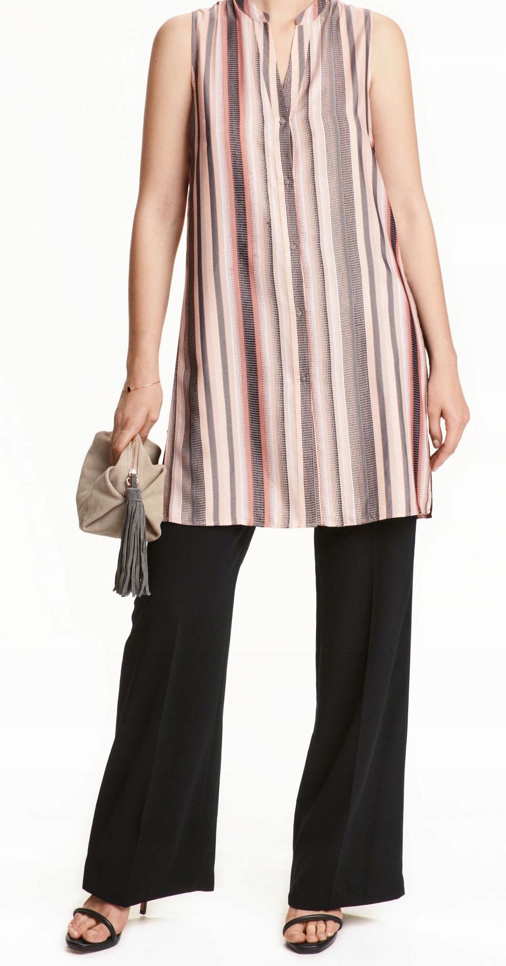 

Bluzka Żakardowa Tunika H&m r.38 M