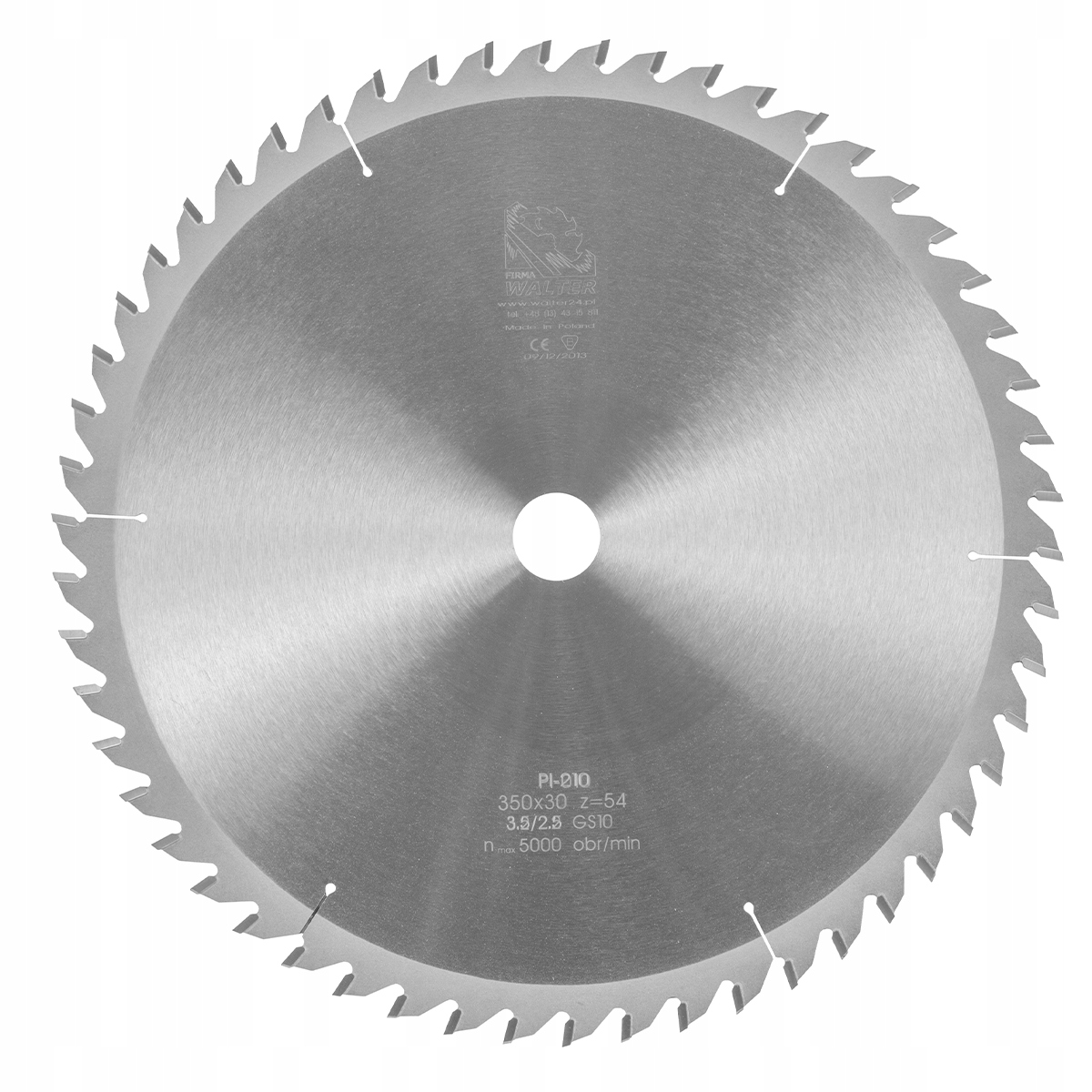 Kotoučová pila 300x30x3,2/2,2 z-48 pro příčné řezání Walter