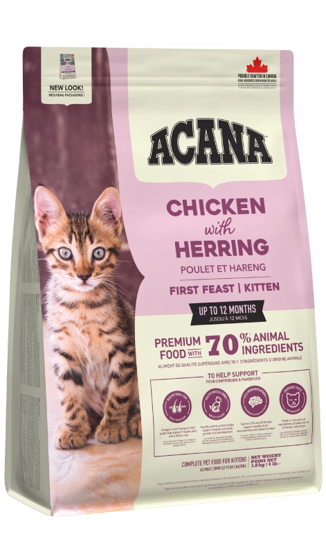 Acana First Feast Cat Kitten sucha karma dla kociąt 1,8 kg