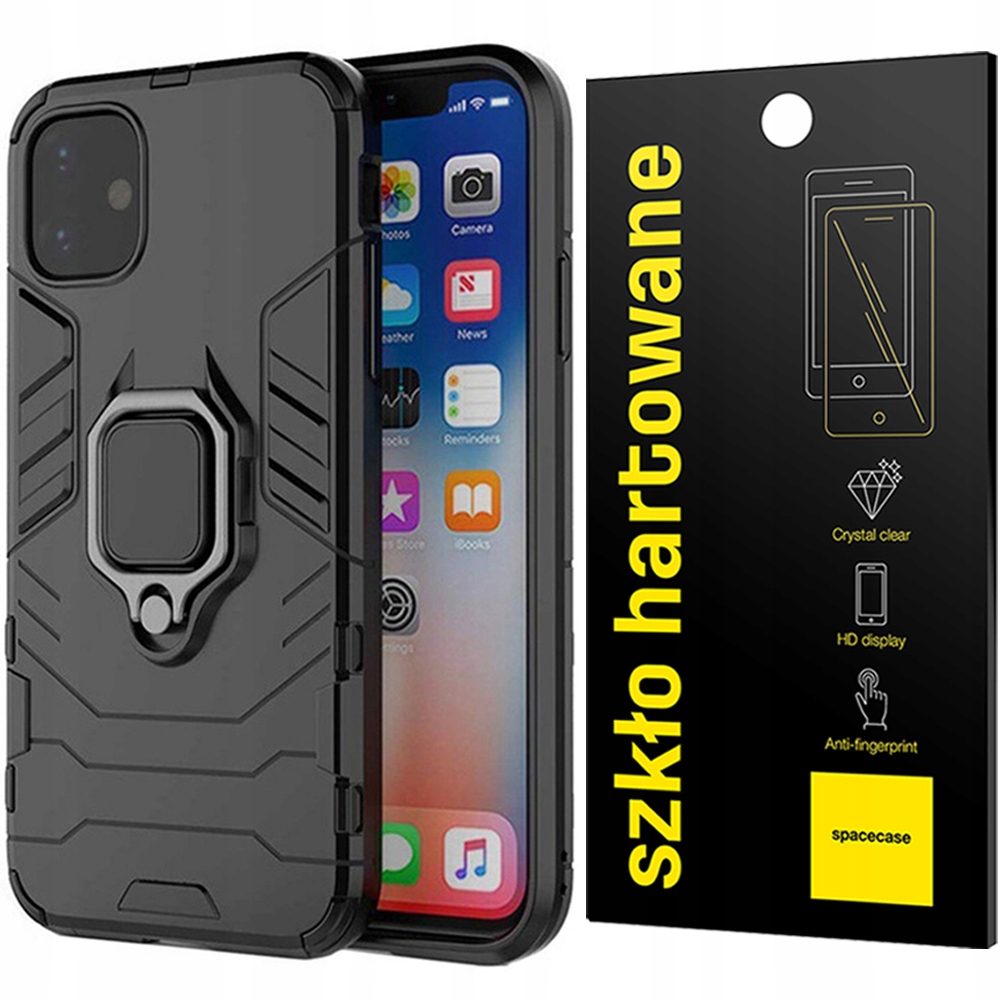

Etui X-Ring case Szkło 5D do iPhone 11