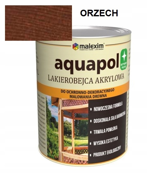 Akrylová lakovňa na drevo 10 l Orech