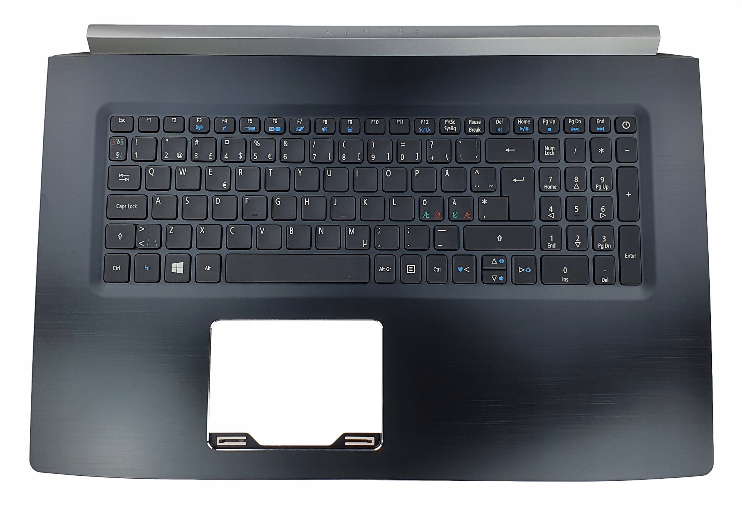 Nová Krytka Klávesnice Acer A717-71 A717-71G GTX1060 Nórska