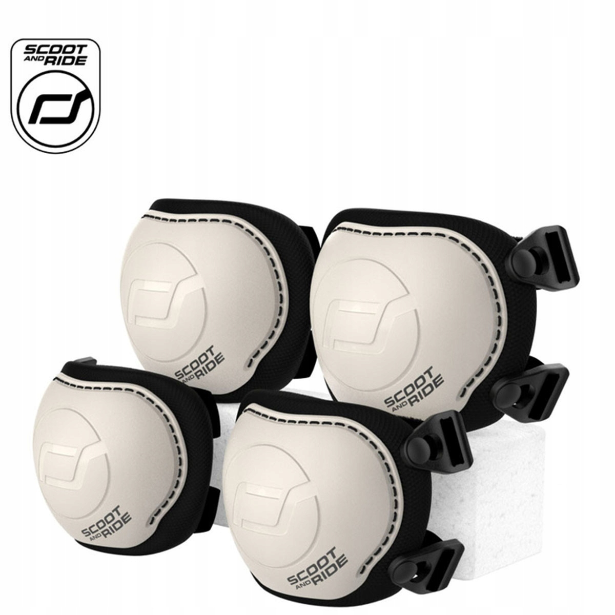 Zestaw ochraniaczy dla dzieci Scootandride Ash S