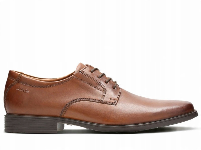 

Buty wizytowe Clarks Tilden Plain brąz skóra 41,5