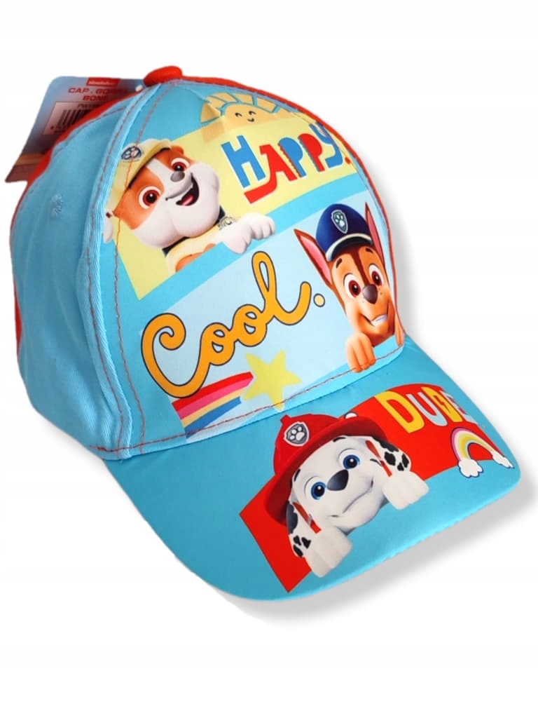 Czapka dziecięca z daszkiem Psi Patrol 52 Marka Inna marka