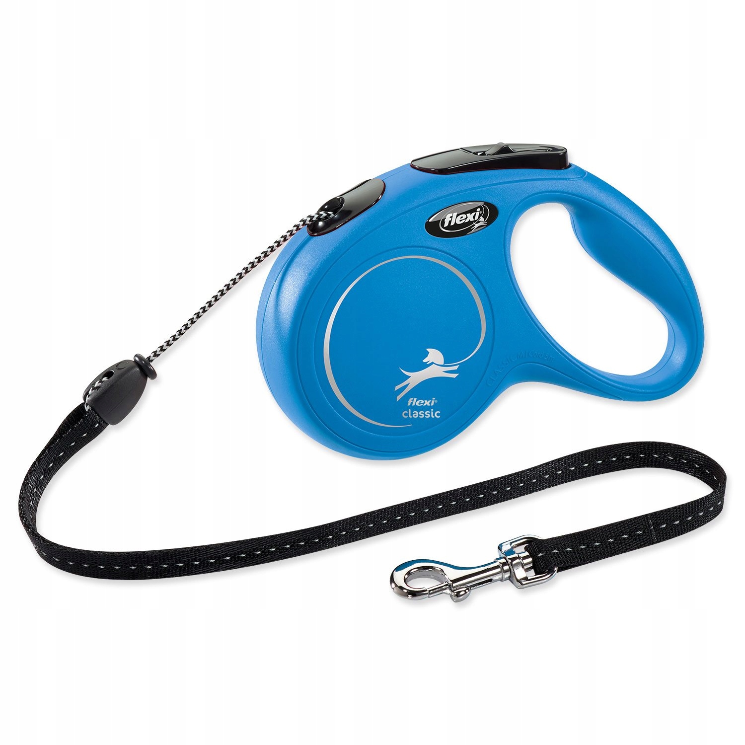 Levně Vodítko Flexi Classic New lanko M modré 5m