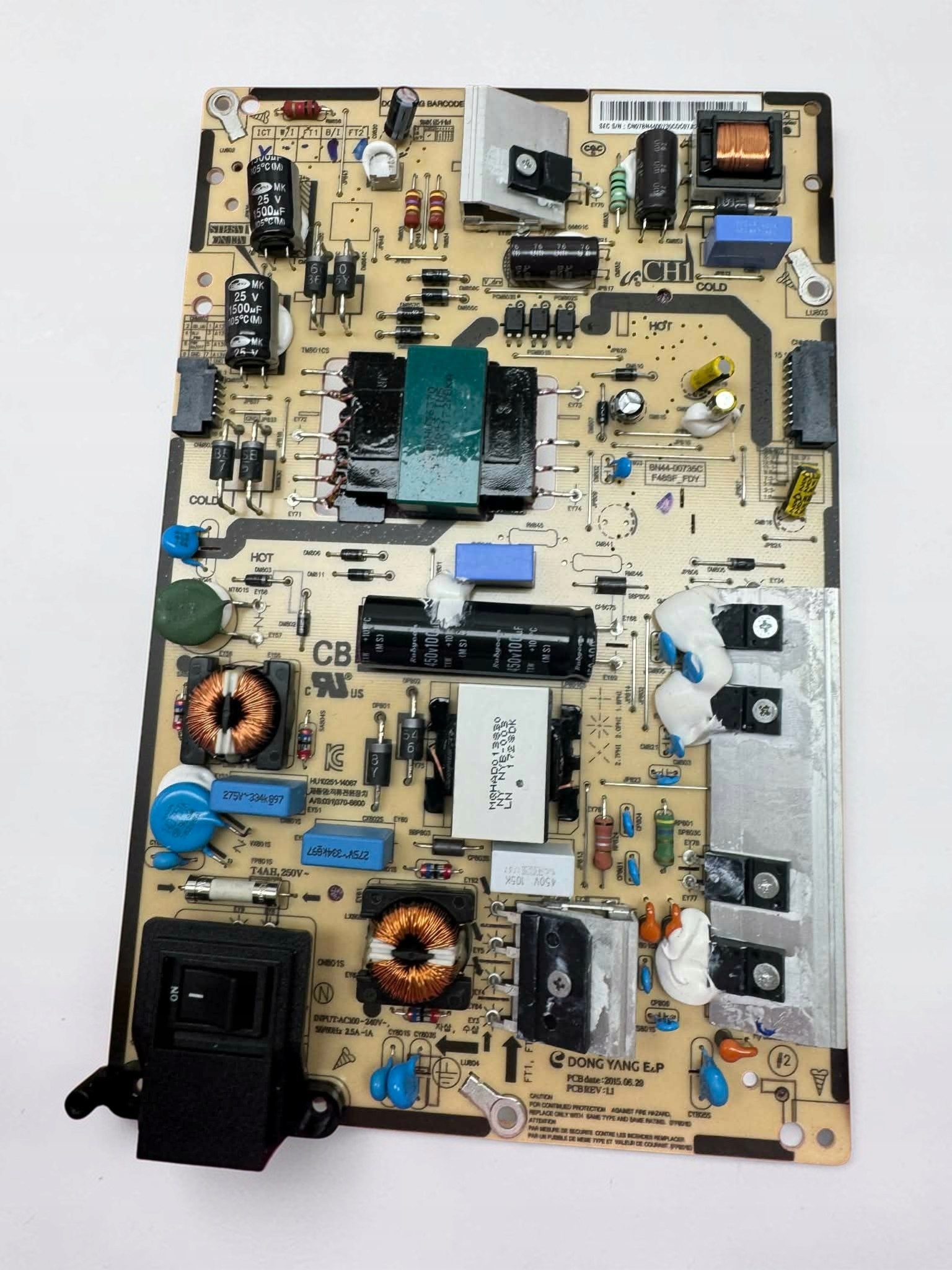 Samsung BN44-00735C Napájecí deska (psu power board) pro Tv