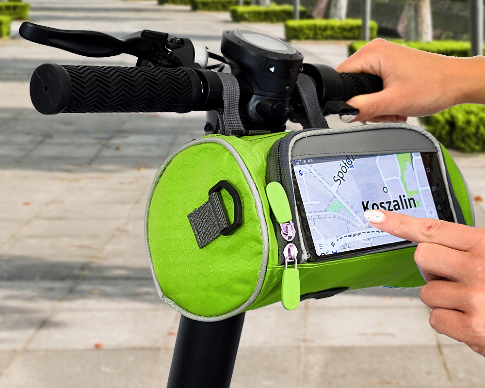 ROWEROWA SAKWA WODOOPORNA MAPNIK TOREBKA NA RAMIĘ NA TELEFON POJEMNA 3L Pojemność 3 l
