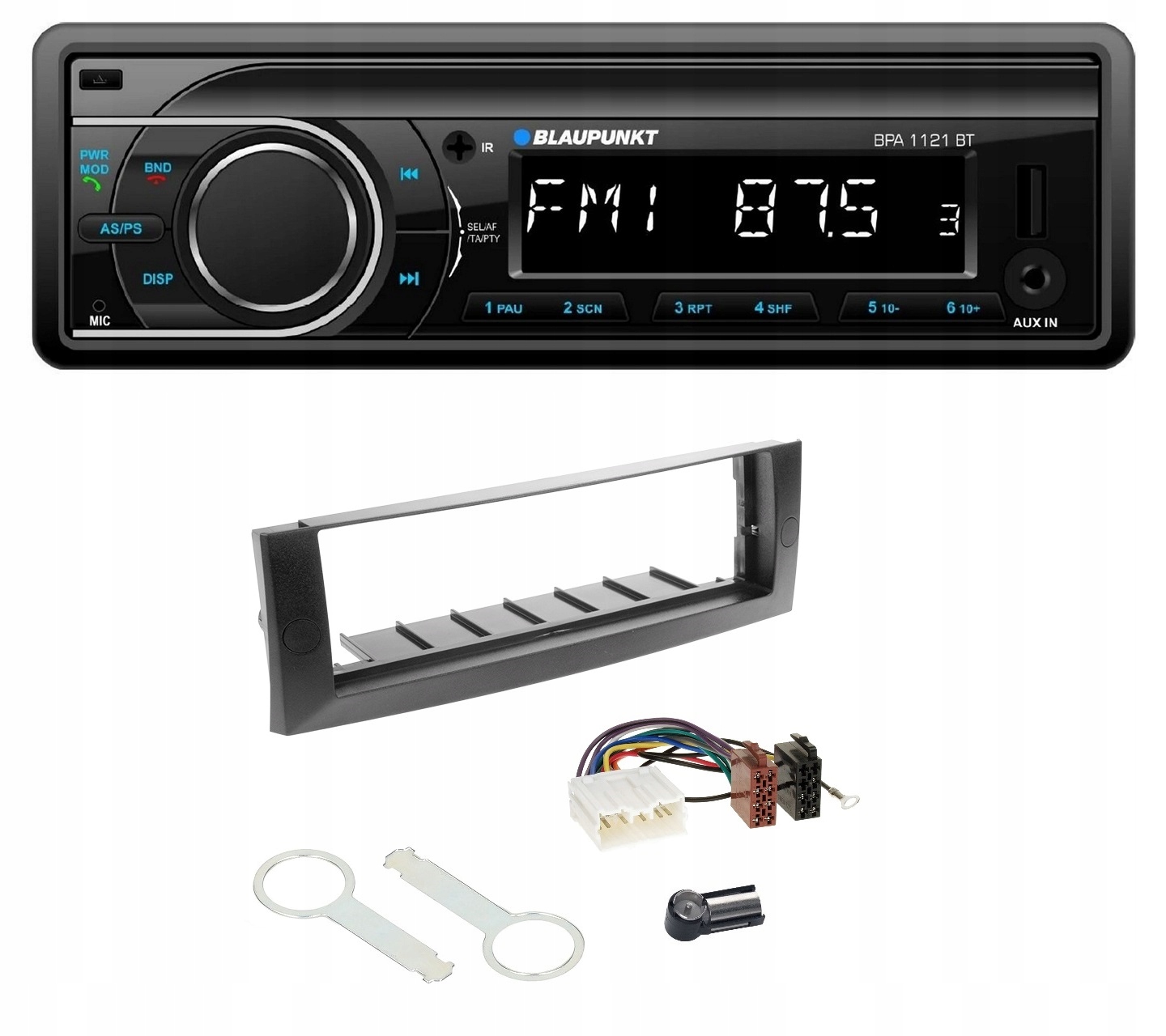 Autorádio Bt MP3 Usb Mitsubishi Colt 2004-2008 Blaupunkt BPA1121BT