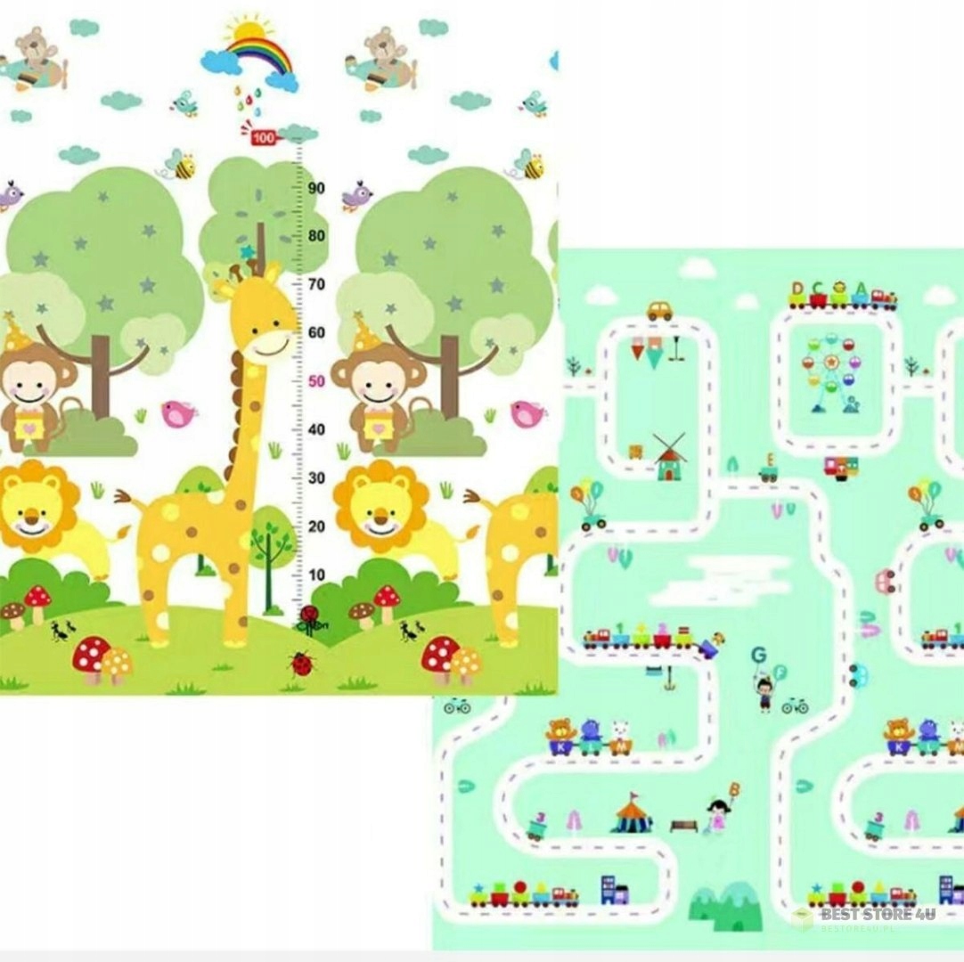 DA248 Habszivacs kétoldalas oktatószőnyeg 200x180