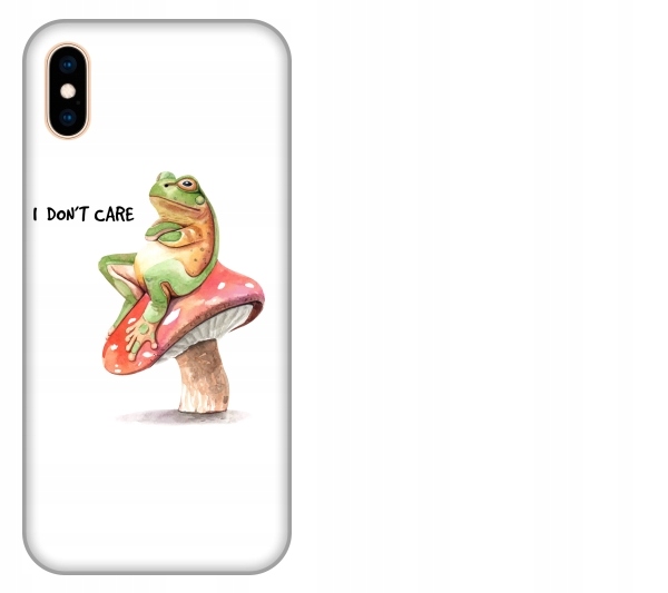 

Etui pokrowiec iPhone Xs Max I dont care