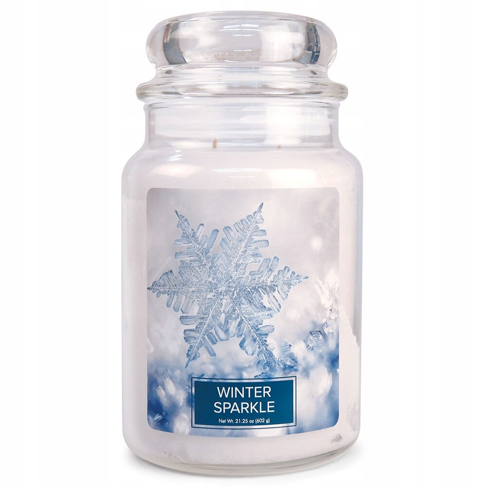 

Duża świeca Winter Sparkle Village Candle