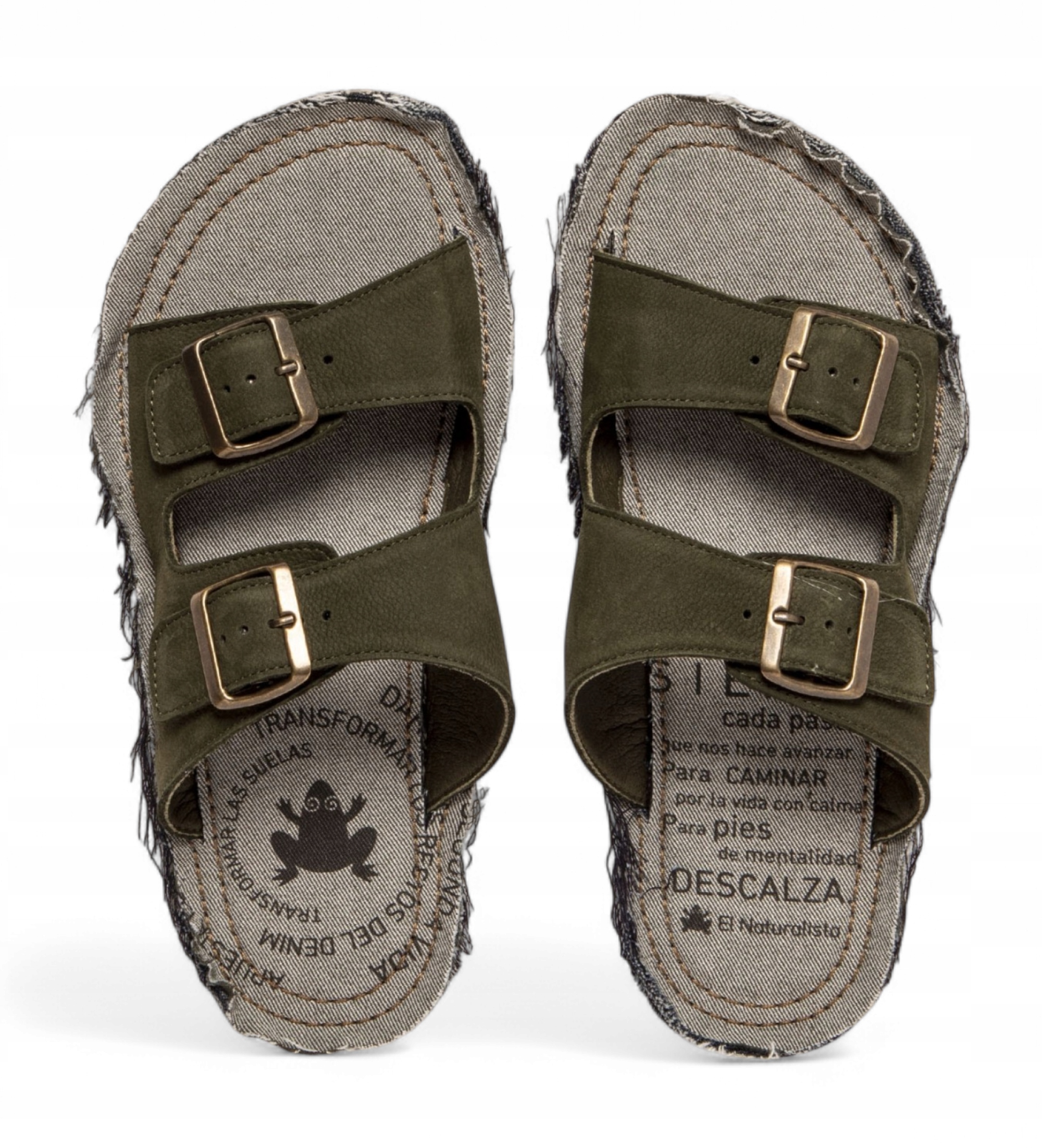 El Naturalista Pánské Pantofle Ze Zelené Přírodní Kůže 45 6DA