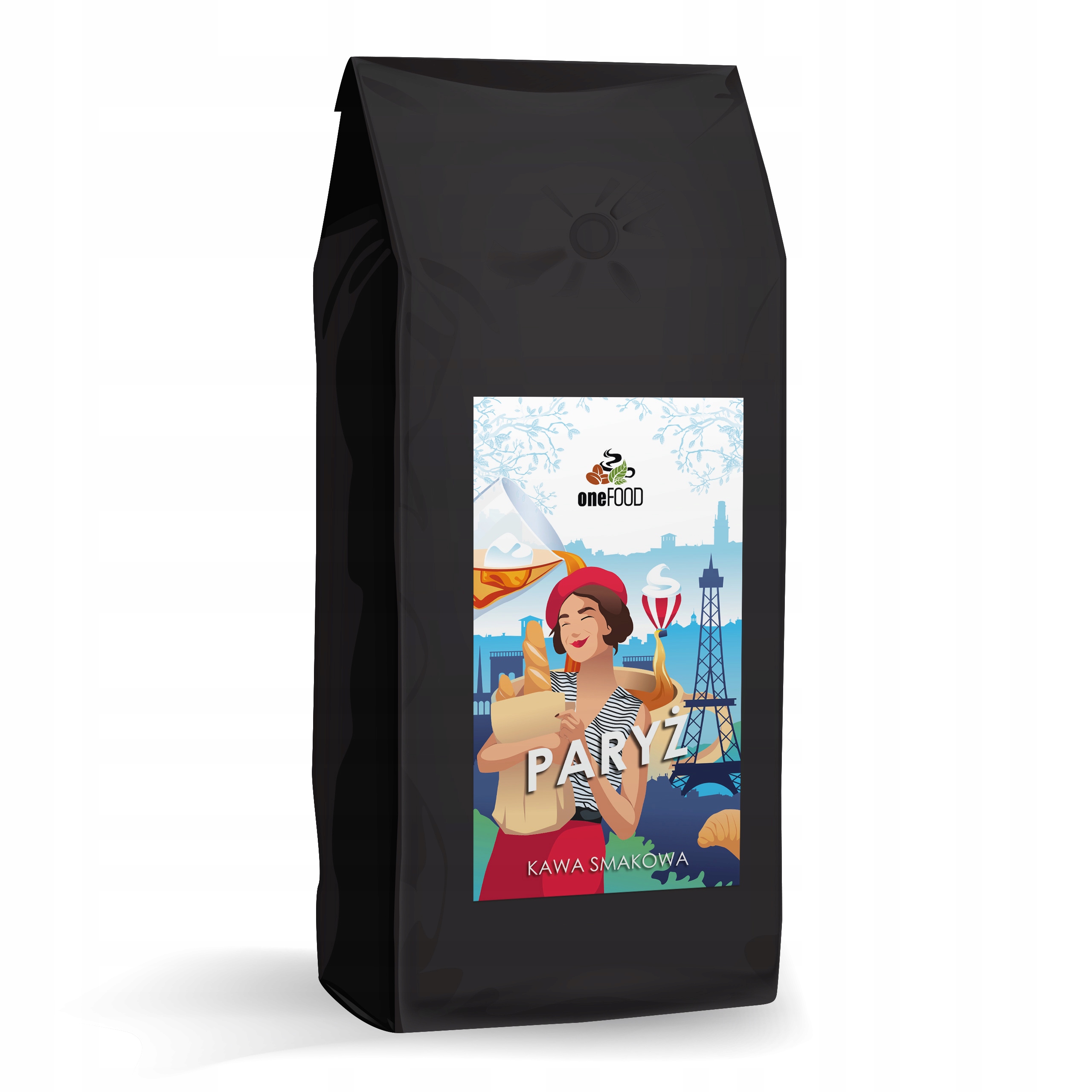 Levně Ochucená Káva Paříž 1 kg zrn