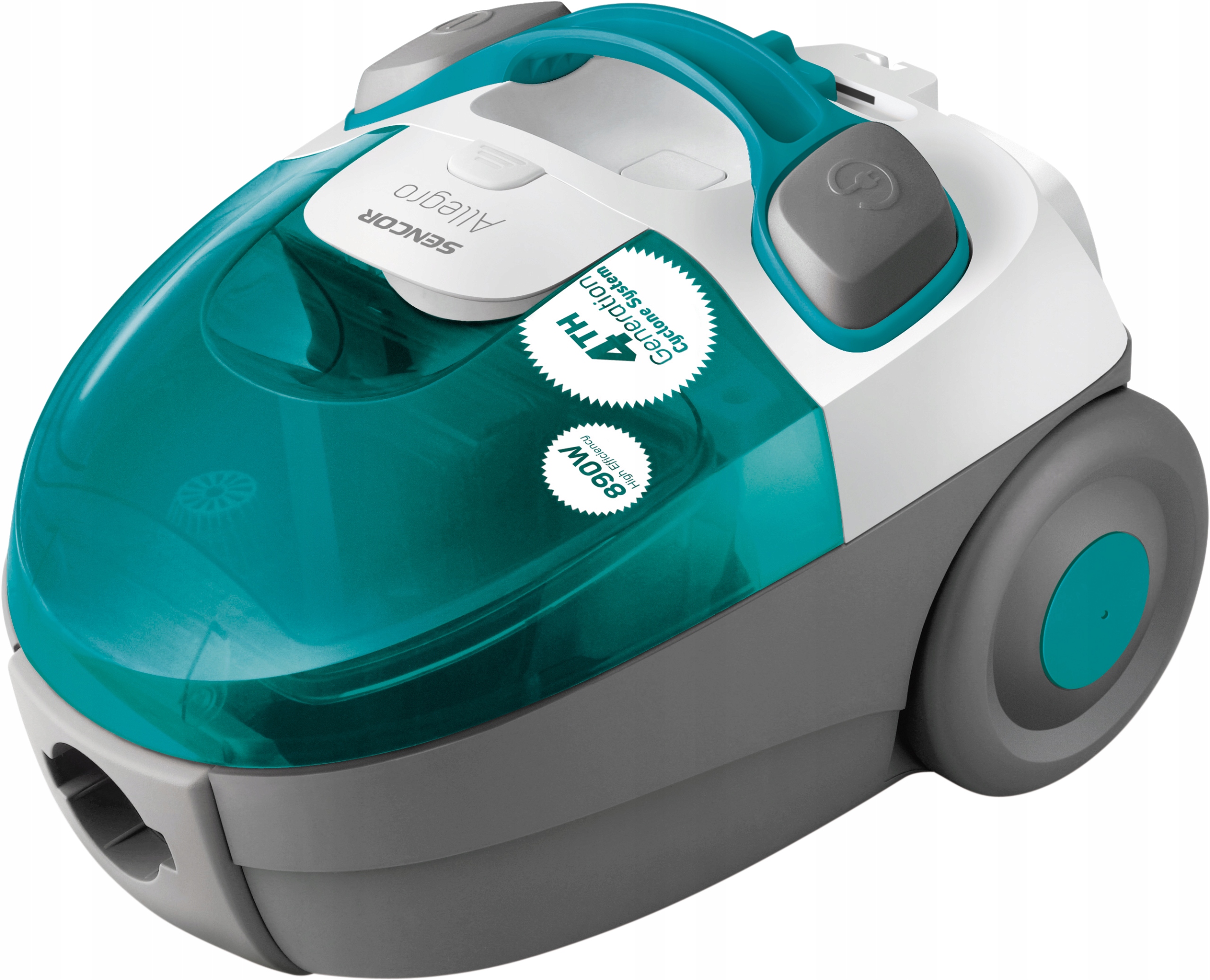 Bezsáčkový vysavač Sencor Svc 511TQ-EUE2, 890 W Eco motor