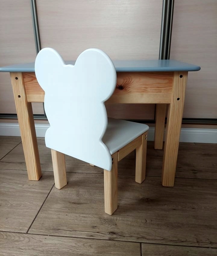 Столик и стульчик мишка 92-116