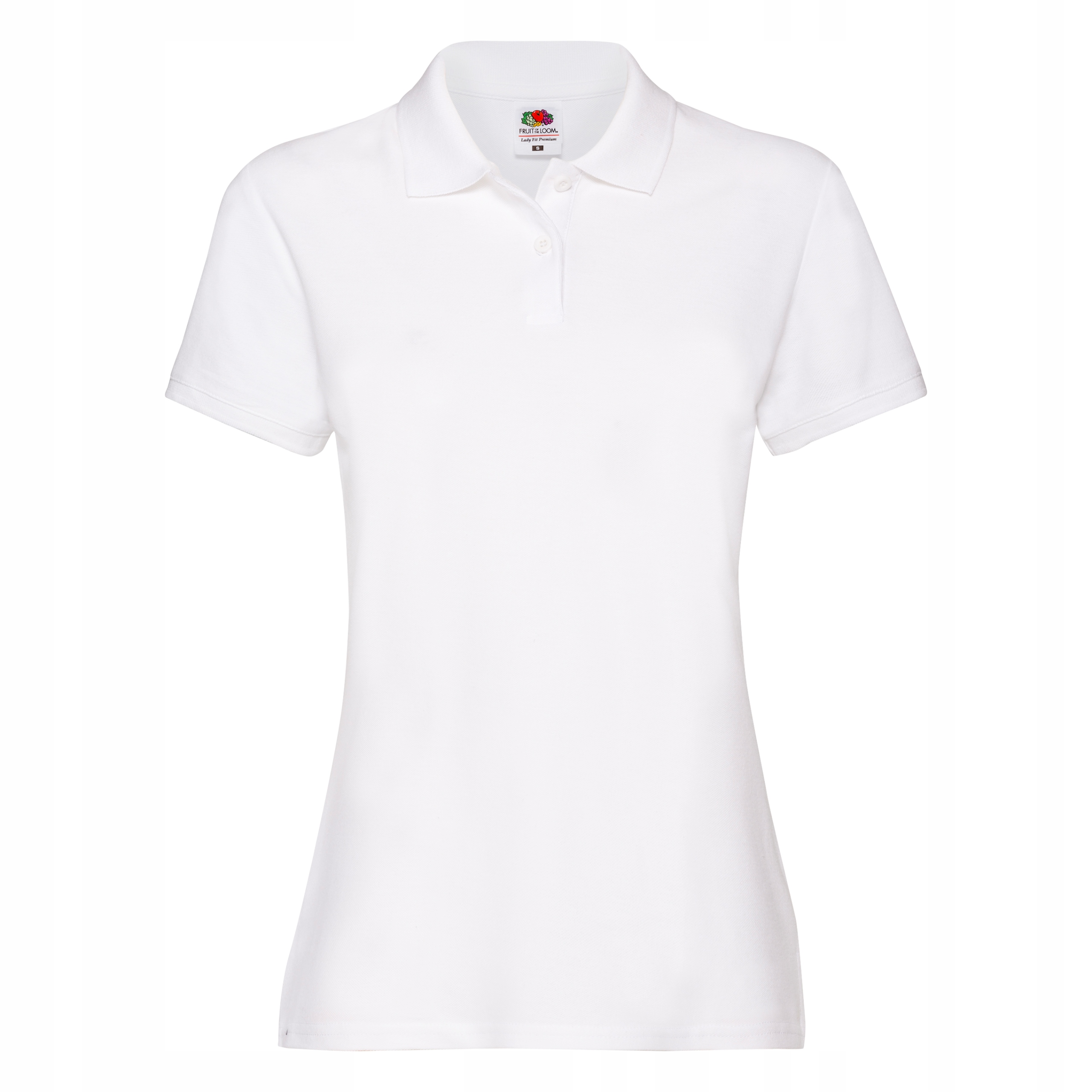 

Koszulka Polo Premium Fruit of the Loom Biały M