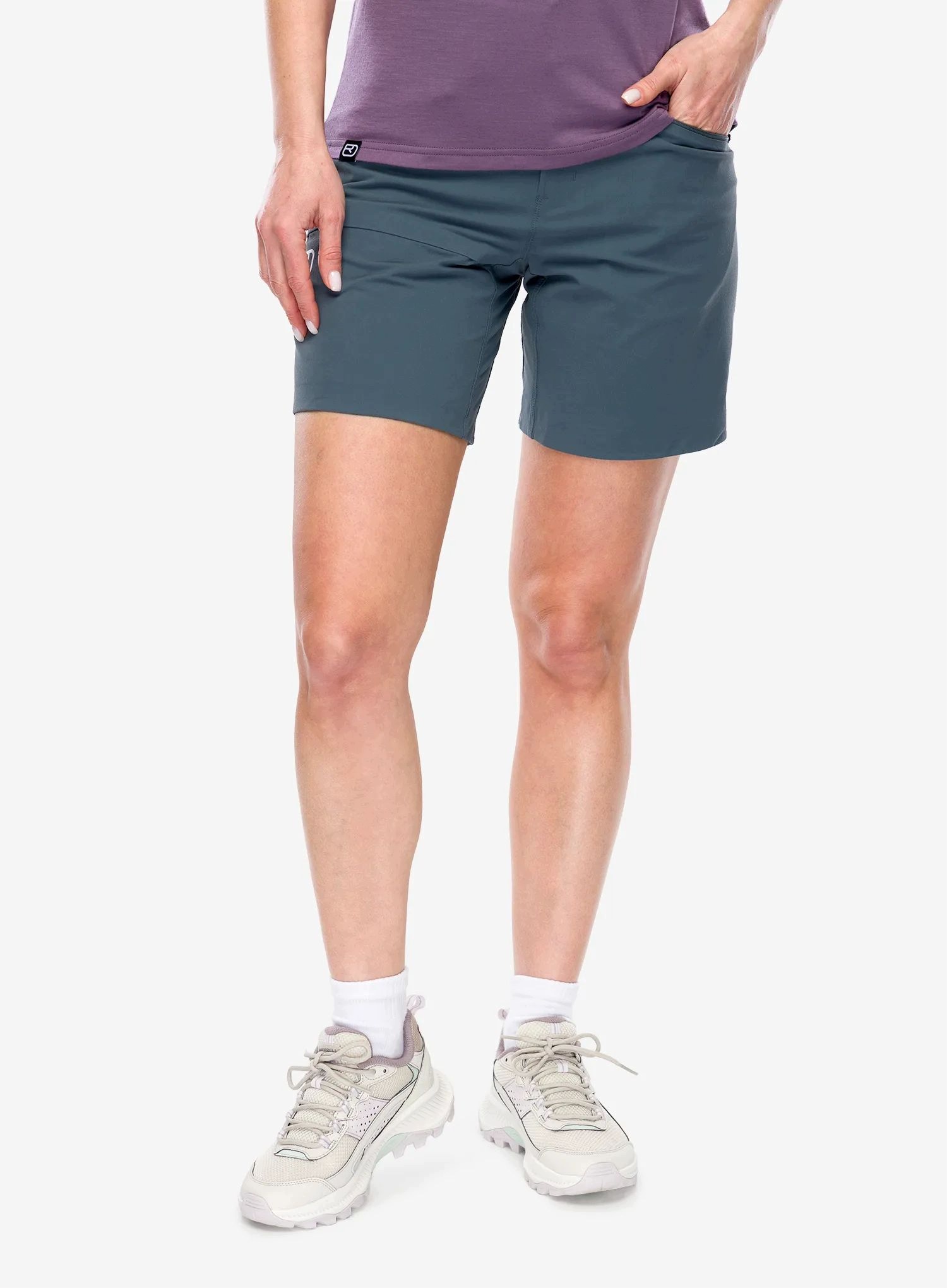Kraťasy Ortovox Brenta Shorts tmavě arktická šedá S