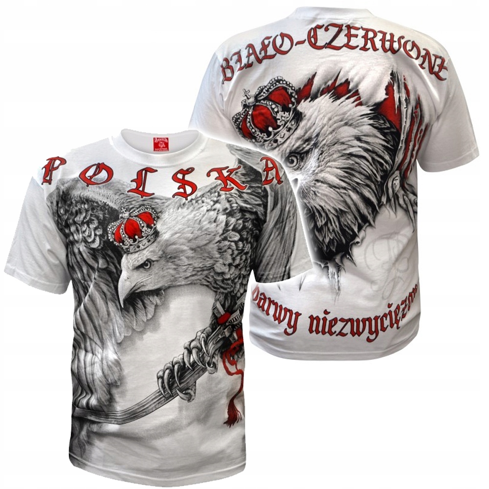 

Koszulka meska patriotyczna Pw Polska Orzeł r.XL