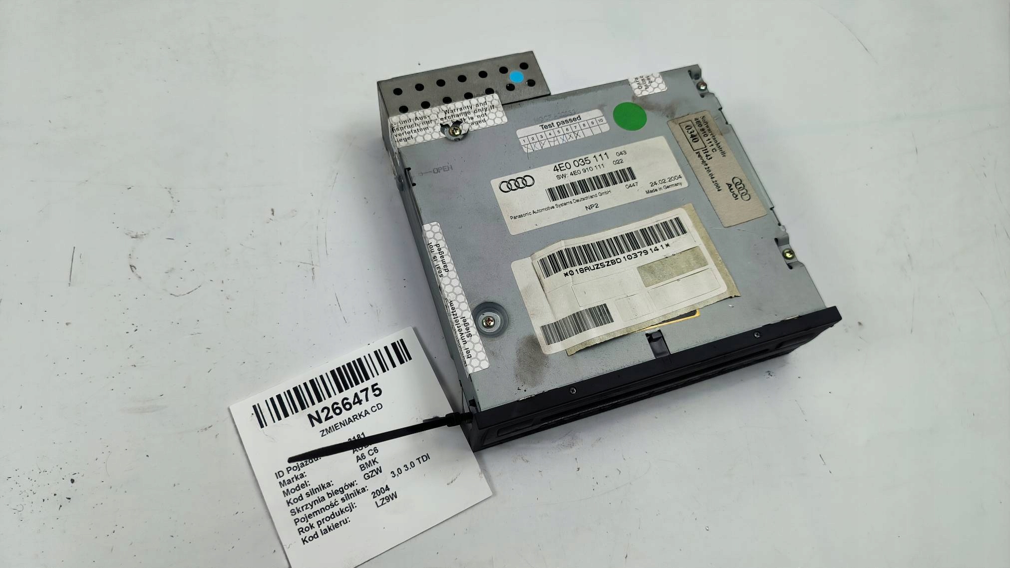 Wechsler CD 4E0035111 AUDI A6 C6