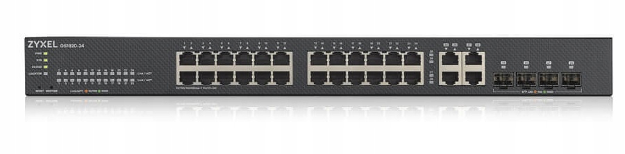 Switch s 24 porty Gbigabit 4x Sfp