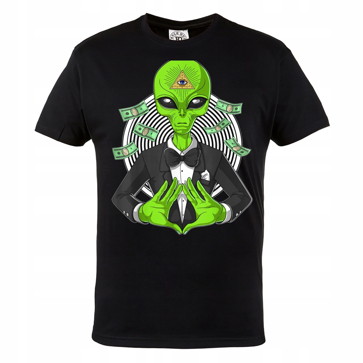 

Męska Koszulka Ufo Statek Kosmiczny Obcy Alien