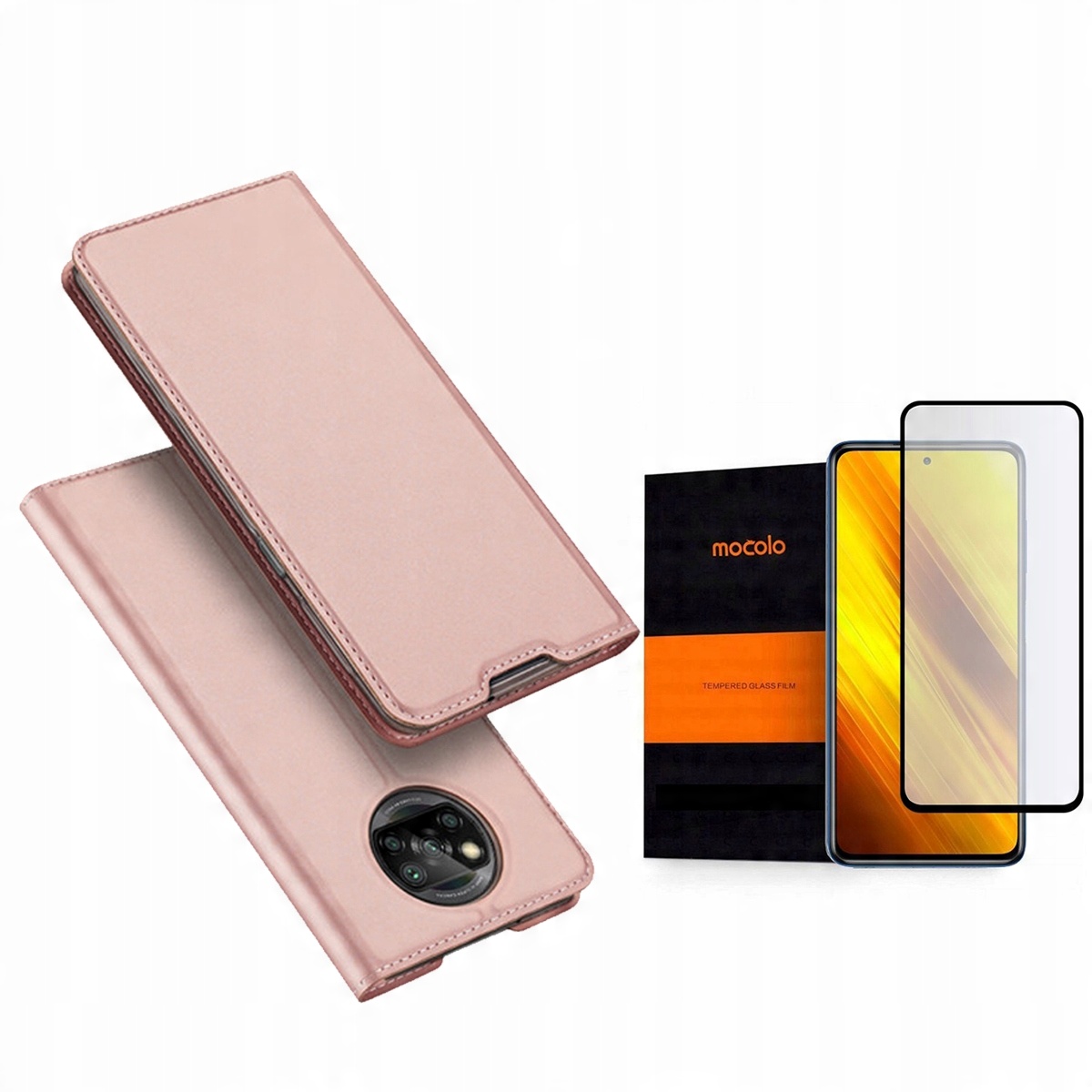 

Duxducis Skinpro Etui Do Poco X3 Nfc +szkło Mocolo