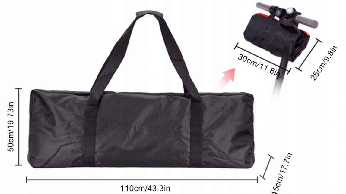 WODOODPORNA torba na hulajnogę Xiaomi M365 / Pro Rozmiar 110