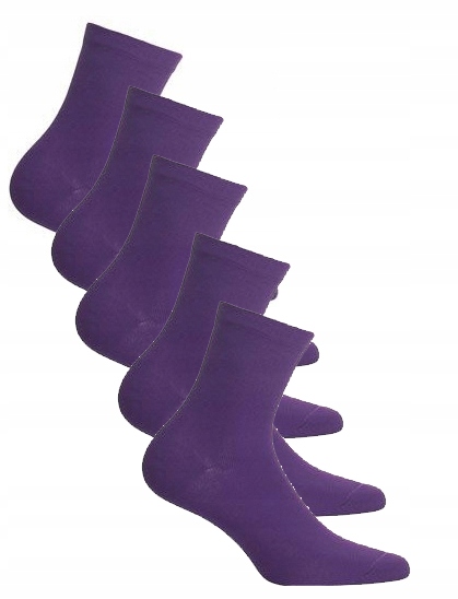 

Wola Skarpety Damskie 5PAR Cotton Violet P83 36-38