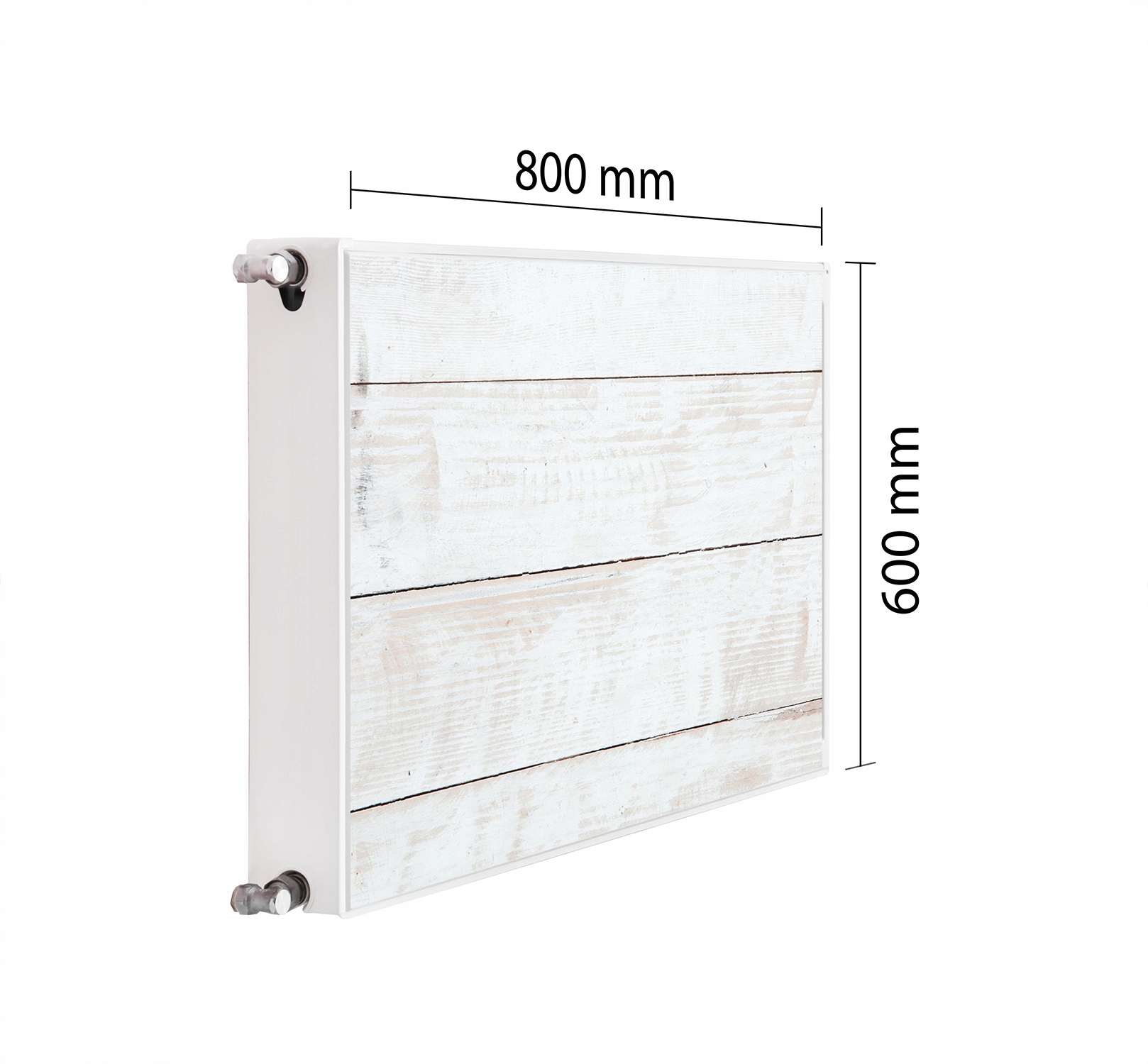 Magnetická Krytka Na Radiátor 80x60 Dřevo Podložka Magnet